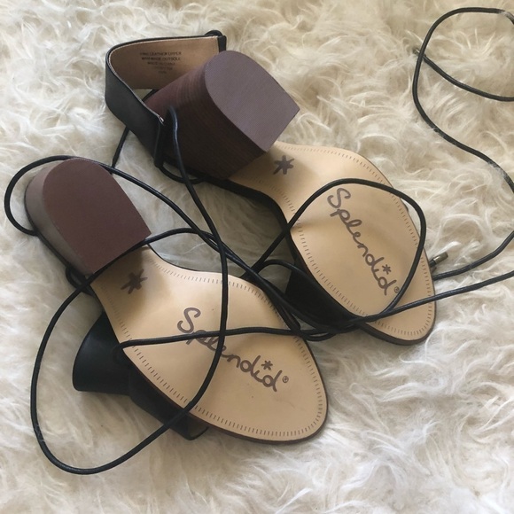 NWOB splendid Kenya ankle wrap sandals - Picture 7 of 8